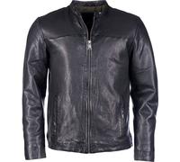 Mustang Target, veste en cuir M Noir Noir