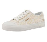 MUSTANG Baskets basses sable et blanc Taille 38
