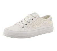 MUSTANG Baskets basses femmes – Talon plat – Blanc Taille 39