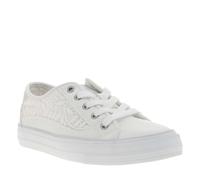 Mustang Baskets basses Tennis talon plat Femmes Blanc Taille 42