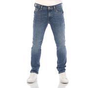 Mustang Vegas Jean pour Homme Coupe Slim en Coton Stretch Noir Gris Bleu Taille w30 - w40 - Bleu - W40