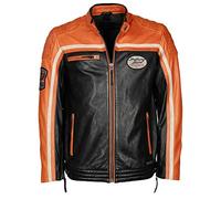MUSTANG Veste en cuir pour homme Gunner