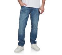 Mustang Washington Jean Homme Stretch Coupe Droite Longue Denim Bleu