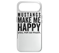 Mustangs Make me Happy You Not So Much Funny Horse Gift Coque pour iPhone Air