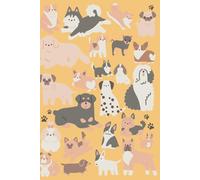Mustard Mischief: A Spirited Dog Lover’s Notebook: A vibrant, playful journal for those who love pups with personality composition book for study notes office cute aesthetic stationary supplies
