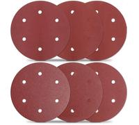 Mustbau ASD5A Lot de 30 Disques Abrasifs 9"" / 225 mm 6 Trous, pour Ponceuse à Placo