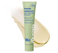 Mustela - Baume Universel Certifié BIO aux 3 Extraits d’Avocat - Soin hydratant et réparateur Corps et Visage - Crème Corps pour Toute la Famille - 99% d’ingrédients d'origine naturelle