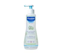 Mustela Fluide Nettoyant, Eau Micellaire, Visage, Corps, Change, Bébé et Famille - Nettoie sans dessécher, Pas besoin de rincer, 98% d'ingrédients d'origine naturelle (300ml)