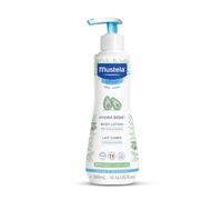 Mustela Hydra Bébé Lait Corps Flacons Pompe 300 ml | Hydrate la peau, non gras, lotion hydratante et hydratant quotidien, convient pour les bébés et les enfants, flacon de 300 ml
