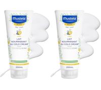 Mustela - Lait Corps Hydratant au Cold Cream - Hydrate et Nourrit Durablement la Peau Sèche - Hygiène Bébé - Formule Enrichie - Cire d'Abeille Bio et Huiles Végétales - Soin Bébé Nourrissant