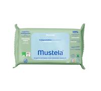 Mustela Lingettes Nettoyantes Compostables Parfumées 60 unités