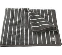 MUSTERRING Drap de douche NEEDLESTRIPE Anthracite 100 x 150 cm