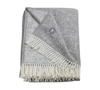 Musterring Plaid Ease 140 x 200 cm gris Couverture douillette avec franges