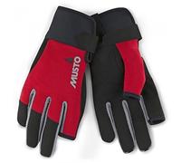 Musto Essential Sailing Yachting et Dinghy Gants Longs Rouge - Adulte Unisexe - Léger Respirant - Stretch léger