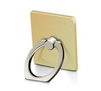 MuStone Anneau de support pour téléphone portable - Rotation à 360° - Pour iPhone XS X 8 7 6S 6 5S 5C 5, Samsung Galaxy S9 S8 S7Edge S7 S6 Note 8 5 (doré)