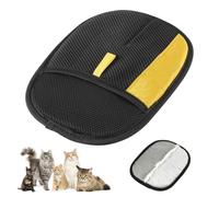 Mustowl 2025 Gant d'épilation épais et solide pour chats et chiens, gants électrostatiques pour toilettage d'animaux domestiques, gants réutilisables à élimination rapide pour canapé, vêtements, tapis