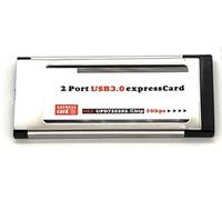 Mustpoint Adaptateur USB 3.0 vers Express Card 34 mm caché pour ordinateur portable