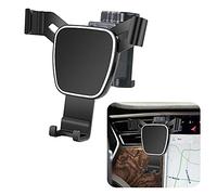 musttrue Support de téléphone de voiture pour Tesla Model X 2016-2020 et Model S SUV 2012-2020 Accessoires de navigation Décoration intérieure Support de téléphone portable