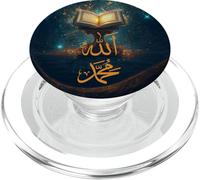 Musulman Allah & Prophète Nom Mahomet Écriture arabe Islam PopSockets PopGrip pour MagSafe