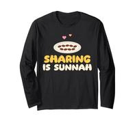 Musulman Enfant Islam Partage Sharing is Sunnah Dattes Coeur Manche Longue
