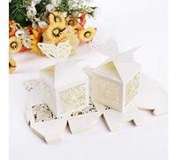 musuntas 50Tlg.Bosquejo de jaula boda Bautizo invitados regalo regalo caja de cartón caja de mesa decorativo ftalatos iere Caja boda Decoración, style 1