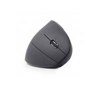 MUSW-ERGO-01 - Souris verticale - ergonomique - pour droitiers - 6 boutons - sans fil - 2.4 GHz - récepteur sans fil USB - noir