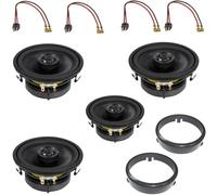 Musway CSM120X Enceintes Avant Arrière Plug nPlay Set Pour Mercedes W124