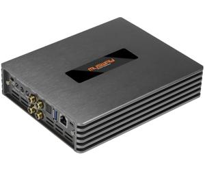 Musway M6v4-512K - Amplificateur numérique 6 canaux avec DSP 8 canaux avec câble ISO de 2,5 m