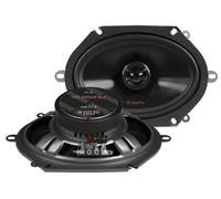 MUSWAY ME572 Enceintes ovales coaxiales 2 voies 13 x 18 cm (5 x 7") 160...