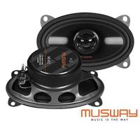 MUSWAY ME462 Enceintes ovales coaxiales 2 voies 10 x 15 cm (4 x 6") 150...