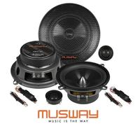 MUSWAY ME5.2C 13 cm (5.25") 2 voies Compo haut-parleurs Set 160 watts