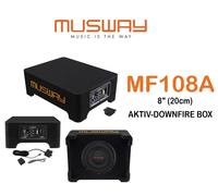 Musway MF108A Subwoofer Actif Avec Amplificateur Plat Petit Compact