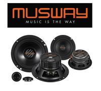 Musway ML6.3A 16,5 CM Actif 3 Voies Composants Haut-Parleur Kit 165 MM