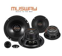 Musway ML6.3A 16,5 CM Actif 3 Voies Composants Haut-Parleur Kit 165 MM