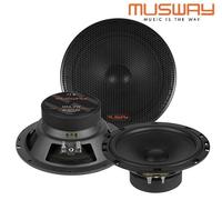 MUSWAY MS-6.2W Woofer 16,5 cm HAUT-PARLEUR KICKBASS (6.5”) 1 paire 200 watts
