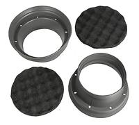 Musway MSB165 | 165mm Silikon-Lautsprechermanschette mit Noppenschaumunterlage