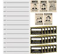 Musykrafties Lot de 26 décorations pour cabine photo Motif rugissant des années 20