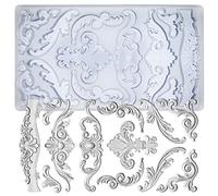 Musykrafties Scrollworks Moule pour argile polyclay sèche à l'air libre, WD-4721