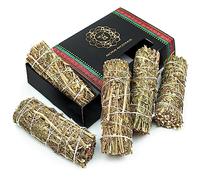 MUT22 5 Fagots de Rue Officinale à Brûler, 10 cm | Profil végétal marqué | Format compact | Combustion progressive | Pour fumigation et rituels traditionnels