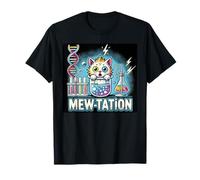 Mutation Science Meme Chaton Amant Drôle Chat Biologie T-Shirt