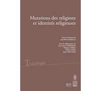 Mutations des religions et identités religieuses: Actes du colloque de Louvain