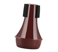 Mute À Trumpet Droit Avec Soufre Pour Entraînement,Rouge | Construit en PP, ajustement serré à l'embout, maintien du flux d'air, utilisation convivial pour les voisins