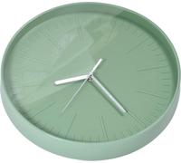 Mute Quartz Clock Wall Watch Minimalist Modern Plastic Wall Clock for Living Room BedroomGreen