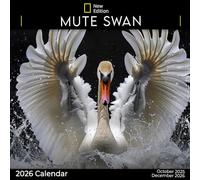 Mute Swan Calendar 2026: A Year of Elegant and Majestic Mute Swans in Tranquil Waters | Kalender Calendario Calendrier