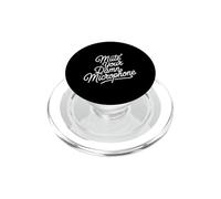 Mute Your Damn Microphone Travail de réunion en Ligne - PopSockets PopGrip pour MagSafe