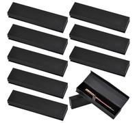Muteitt 10 Pièces Boîte Cadeau Stylo À Bille avec Coussin Boîtes À Crayons Boîtes À Stylos Vides pour Stylo Stylo Plume Bijoux Étui Vide pour Anniversaire d'affaires