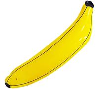 Muteitt Banane Gonflable Jaune, Ballon Gonflable, Jouets pour Piscine Hawaïenne Tropicale D'été, Fournitures pour Enterrement De Vie De Jeune Fille