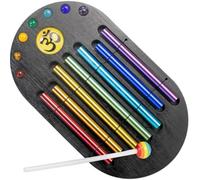 Muteitt Carillons De Méditation, Carillons Éoliens pour Méditation, Le Yoga, Conscience, Relaxation, Les Cadeaux Métaphysiques De Carillon De Chakra Zenergy
