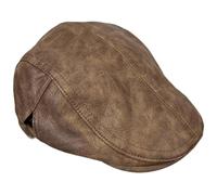 Muteitt Casquette Gavroche en Cuir pour, Casquette Plate Ajustable, Casquette De Golf Classique, Casquette Gatsby, Casquette Ivy, Chapeau De Chasse, Béret De Chauffeur De Taxi