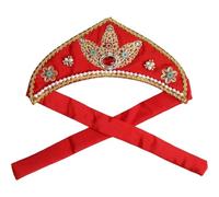 Muteitt Chapeau/Bandeau/Coiffe Traditionnelle Russe en Perles, Coiffe Ethnique Russe, Costume De Scène, Accessoire De Tête pour Danse Folklorique.